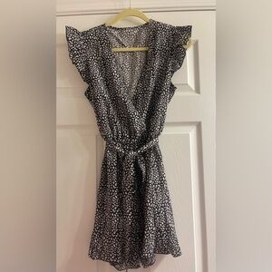 Cupshe B-neck flutter romper NWT